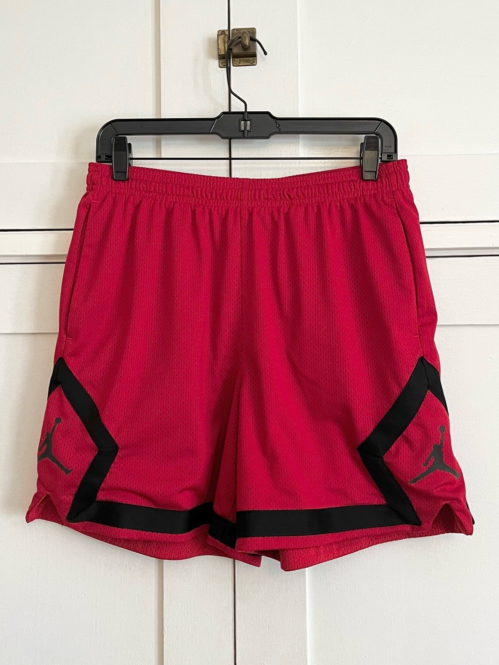 Jordan Red Loose Fit Shorts